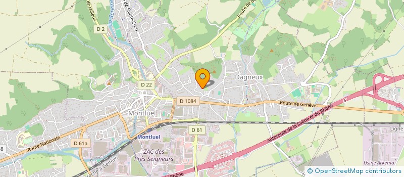 localisation de l'entreprise MONSIEUR LANCELOT PEAUCELLE  DAGNEUX