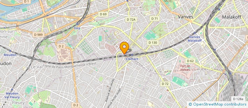 localisation de l'entreprise MONSIEUR LANCINE BENITO SANGARE à ISSY-LES-MOULINEAUX