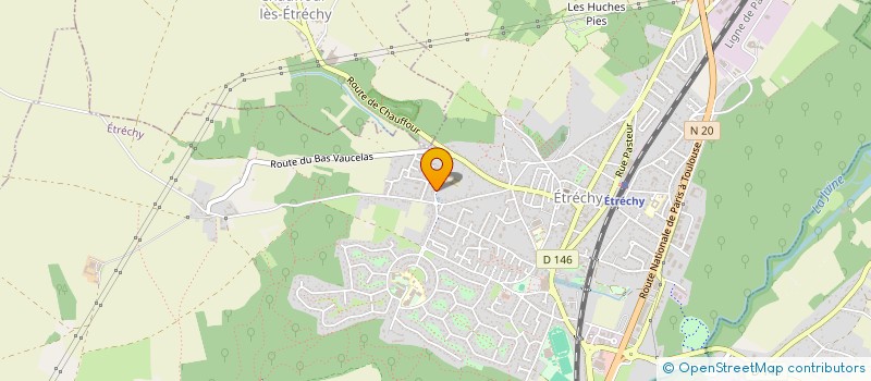 localisation de l'entreprise MONSIEUR LANCINE KONE  ETRECHY