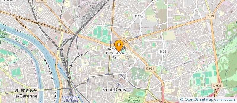 localisation de l'entreprise MONSIEUR LANDING DIAMBAN à SAINT-DENIS
