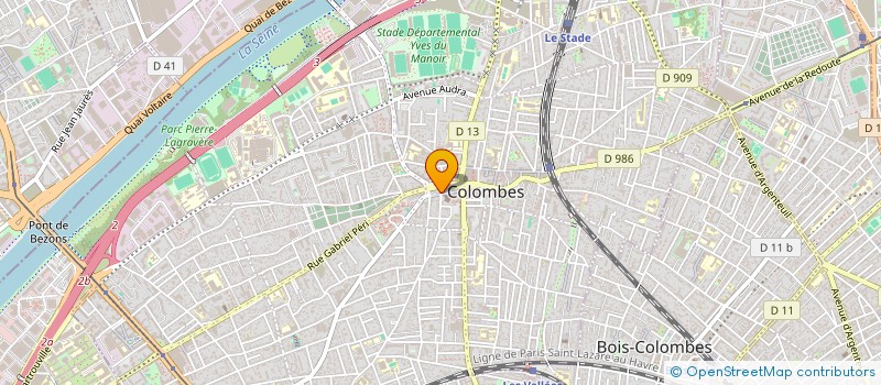 localisation de l'entreprise MONSIEUR LANDING MARNA  COLOMBES