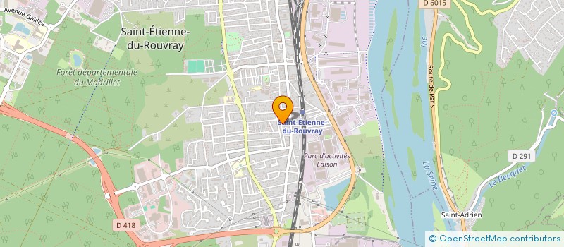 localisation de l'entreprise MONSIEUR LANDO GIULIANI  SAINT-ETIENNE-DU-ROUVRAY