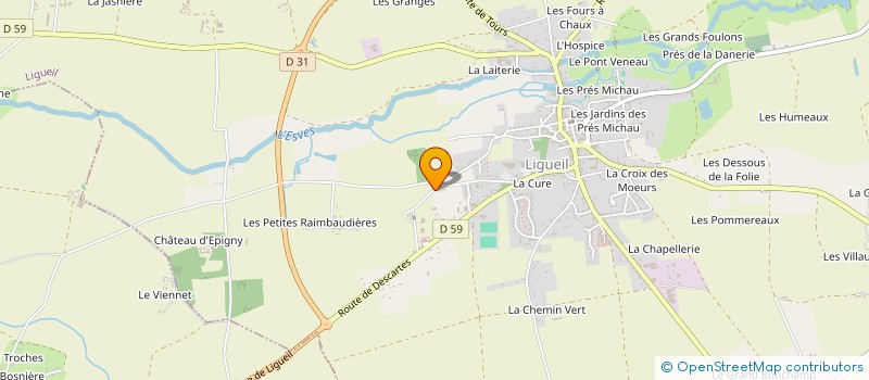 localisation de l'entreprise MONSIEUR LANDRY BONNEAU à LIGUEIL