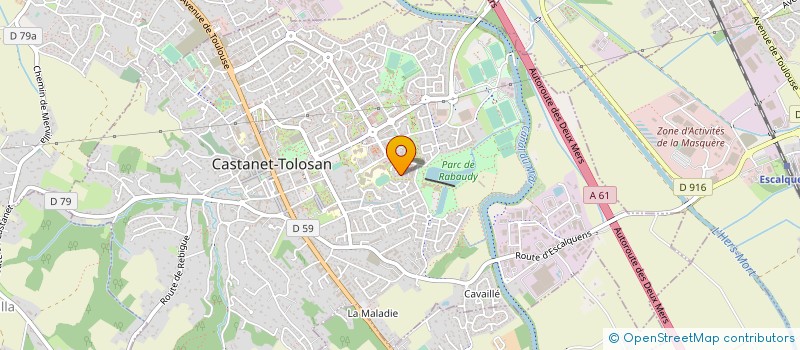 localisation de l'entreprise MONSIEUR LANDRY CABANNES à CASTANET-TOLOSAN