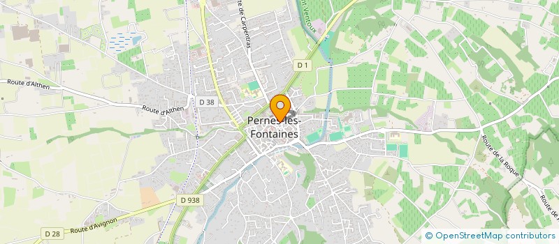 localisation de l'entreprise MONSIEUR LANDRY CLEMENT  PERNES-LES-FONTAINES