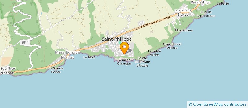 localisation de l'entreprise MONSIEUR LANDRY COLLET à SAINT-PHILIPPE