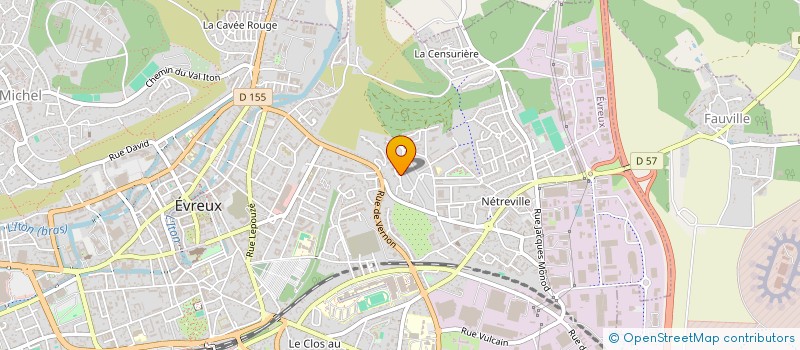localisation de l'entreprise MONSIEUR LANDRY DANDEVILLE à EVREUX