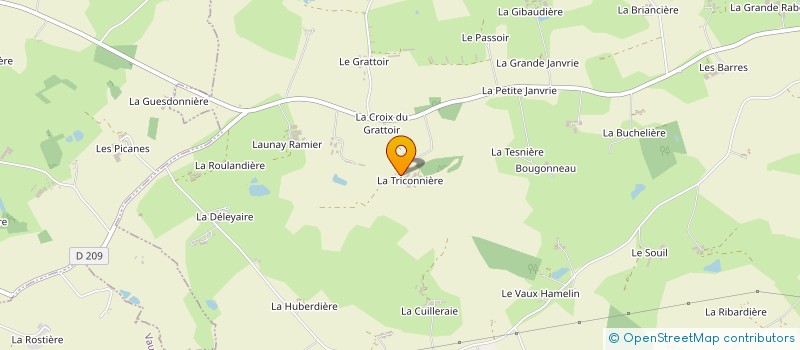 localisation de l'entreprise MONSIEUR LANDRY DESVEAUX  CHATILLON-SUR-COLMONT