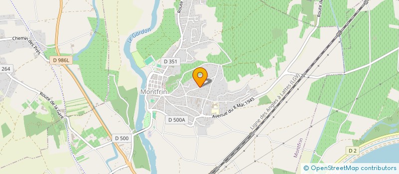 localisation de l'entreprise MONSIEUR LANDRY GIRARD  MONTFRIN