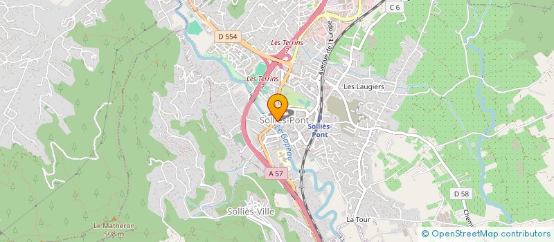 localisation de l'entreprise MONSIEUR LANDRY GOUFFIER à SOLLIES-PONT