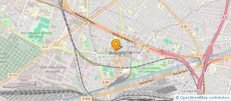 localisation de l'entreprise MONSIEUR LANDRY HERVIS TCHEMKE à BOBIGNY