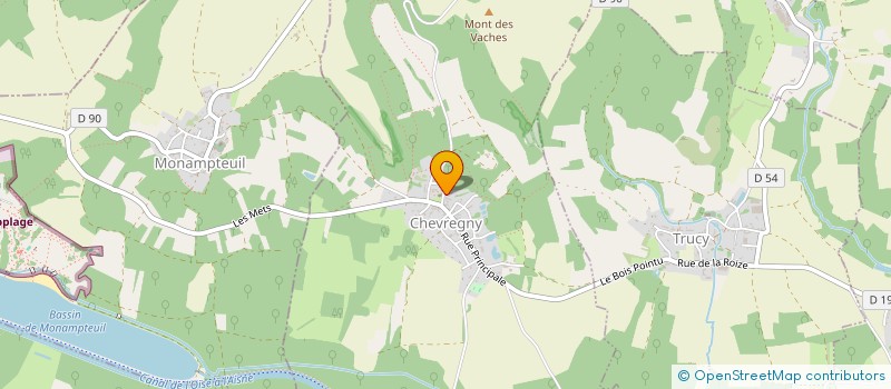 localisation de l'entreprise MONSIEUR LANDRY JACQUET à CHEVREGNY