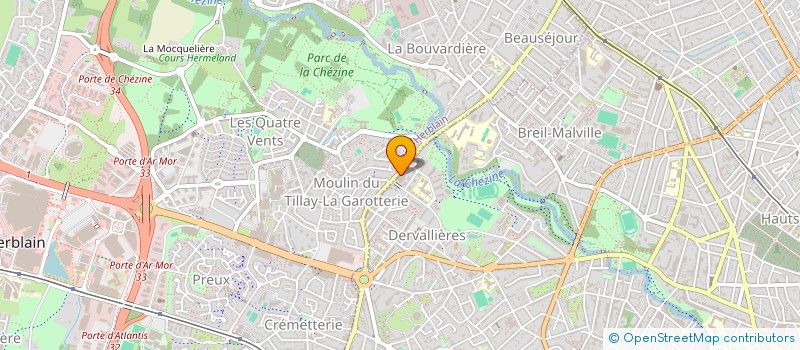localisation de l'entreprise MONSIEUR LANDRY LEPREVOST à NANTES