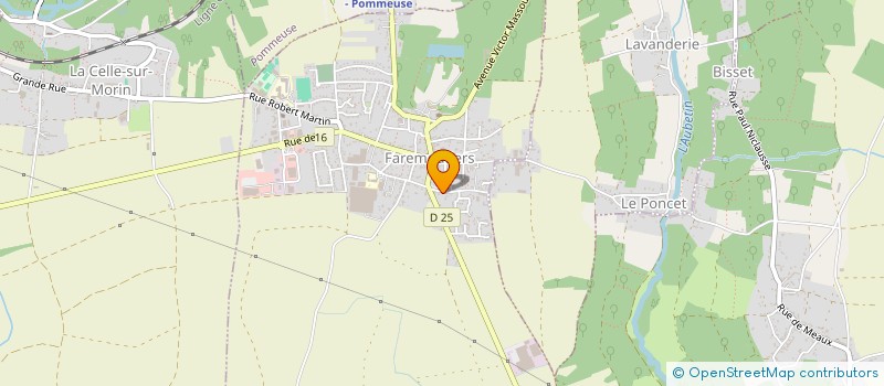 localisation de l'entreprise MONSIEUR LANDRY MARCELIN  FAREMOUTIERS