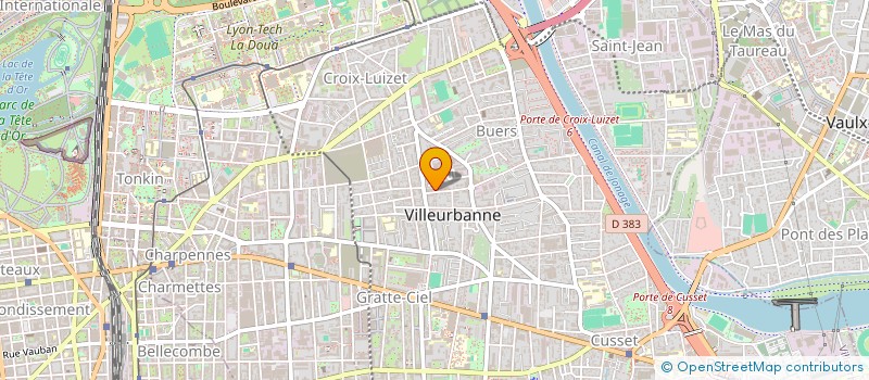 localisation de l'entreprise MONSIEUR LANDRY MAY à VILLEURBANNE