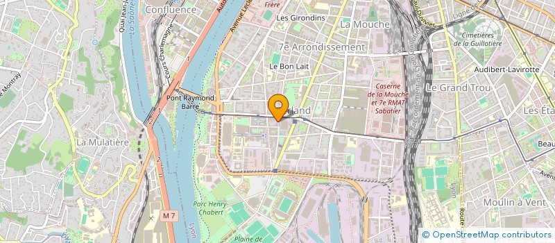 localisation de l'entreprise MONSIEUR LANDRY MPATI  LYON