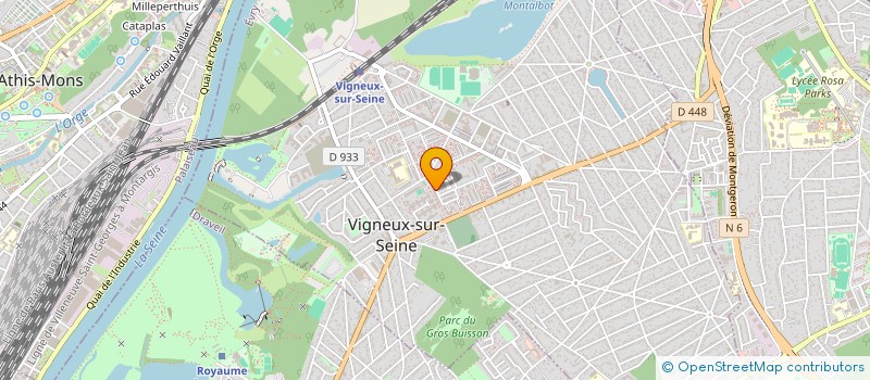 localisation de l'entreprise MONSIEUR LANDRY MUKOKO à VIGNEUX-SUR-SEINE