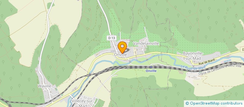 localisation de l'entreprise MONSIEUR LANDRY NGANMEGNI  VANDELAINVILLE