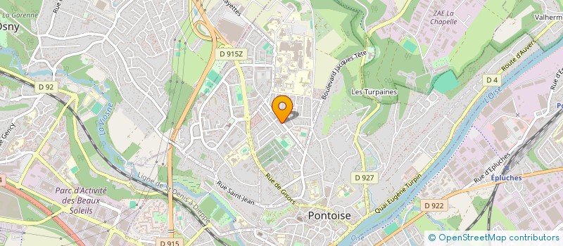 localisation de l'entreprise MONSIEUR LANDRY OORREEL  PONTOISE