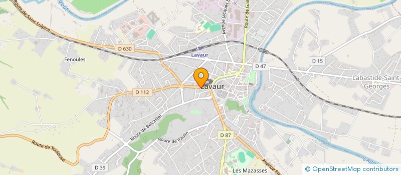 localisation de l'entreprise MONSIEUR LANDRY ROUCOU  LAVAUR