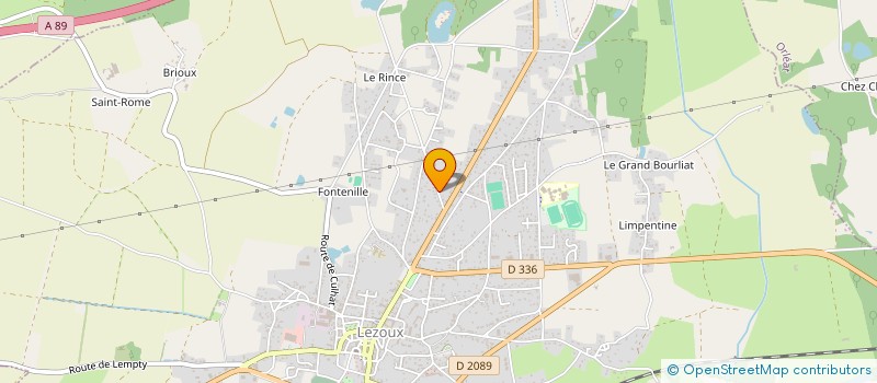 localisation de l'entreprise MONSIEUR LANDRY SAIZ  LEZOUX