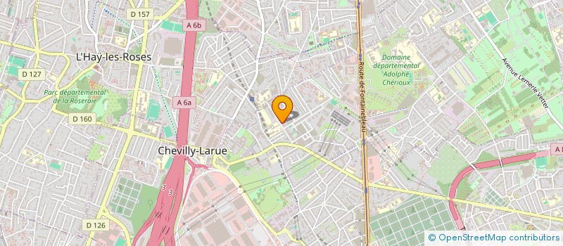 localisation de l'entreprise MONSIEUR LANDRY SOH FOSSO  CHEVILLY-LARUE