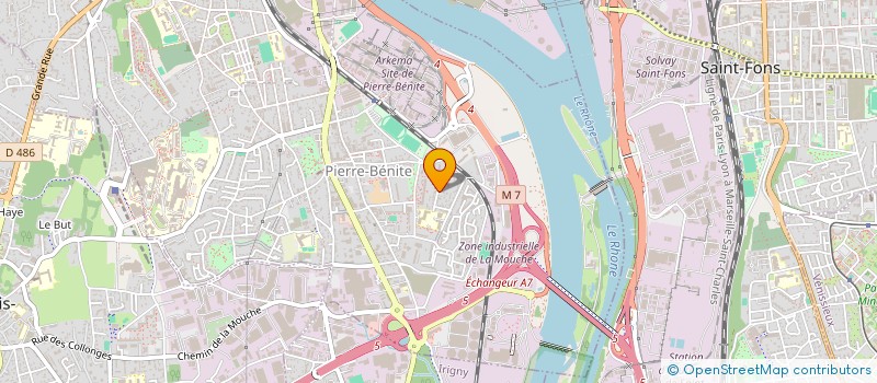 localisation de l'entreprise MONSIEUR LANDRY TATY-MABOULA  VILLEURBANNE