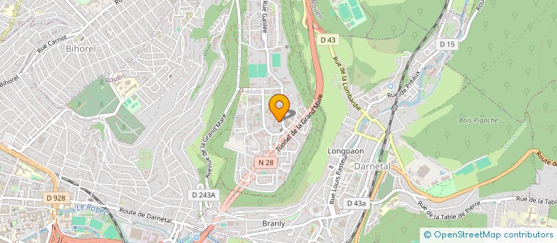 localisation de l'entreprise MONSIEUR LANDRY TCHAPDA SATCHIE à ROUEN