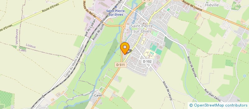 localisation de l'entreprise MONSIEUR LANDRY TELAKHETE  SAINT-PIERRE-EN-AUGE