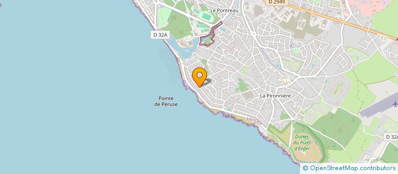 localisation de l'entreprise MONSIEUR LANDRY TRICHET à LES SABLES-D'OLONNE