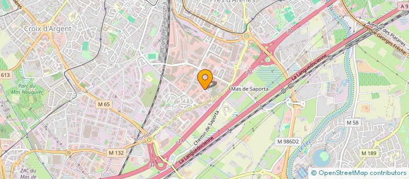 localisation de l'entreprise MONSIEUR LANDSSON HOFFMAN  MONTPELLIER