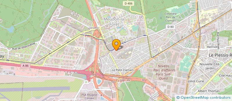 localisation de l'entreprise MONSIEUR LANDU SANDA à CLAMART