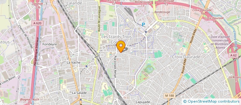 localisation de l'entreprise MONSIEUR LANDY CORDEIRO-BRAGA à TOULOUSE