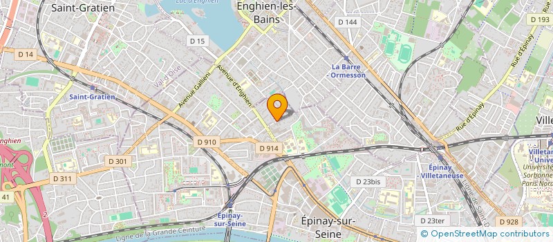 localisation de l'entreprise MONSIEUR LANDY THERLONGE à EPINAY-SUR-SEINE