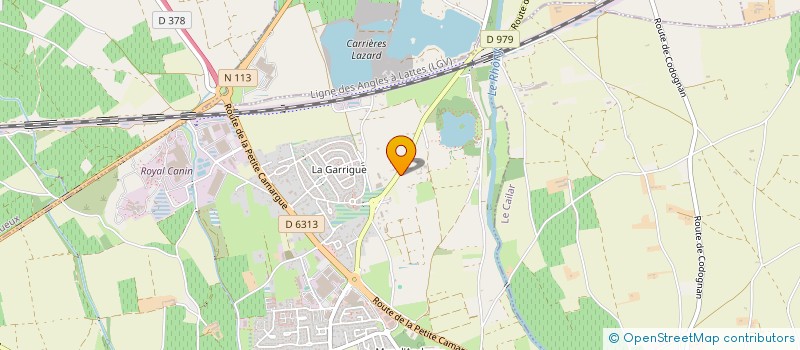 localisation de l'entreprise MONSIEUR LANDYS PICAULT  AIMARGUES