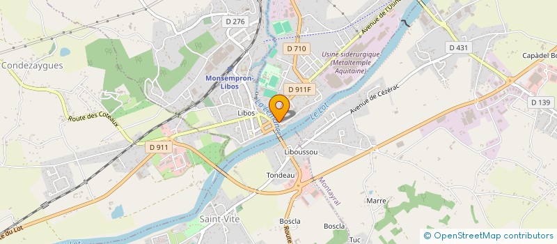 localisation de l'entreprise MONSIEUR LANE HUNT à FUMEL