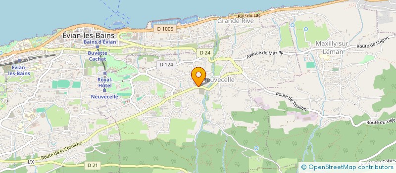 localisation de l'entreprise MONSIEUR LANG TEAV  NEUVECELLE