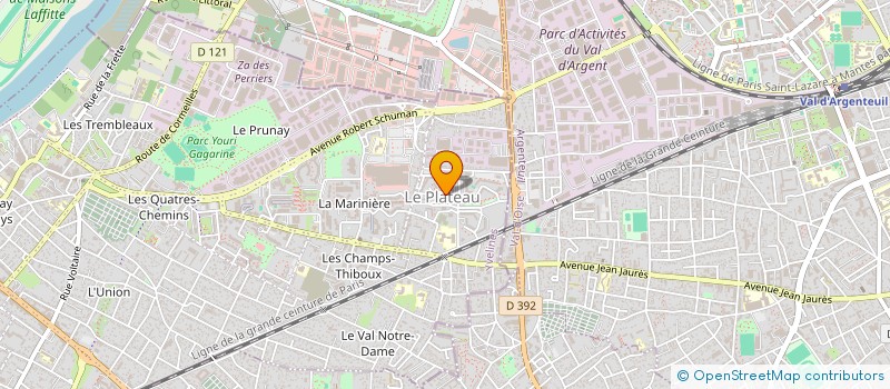 localisation de l'entreprise MONSIEUR LANGA LESSA  SARTROUVILLE