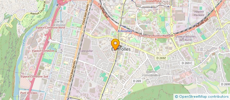 localisation de l'entreprise MONSIEUR LANSANA DIABY à ECHIROLLES