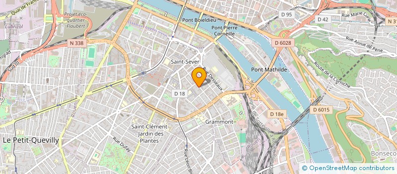 localisation de l'entreprise MONSIEUR LANSANA DIABY  ROUEN