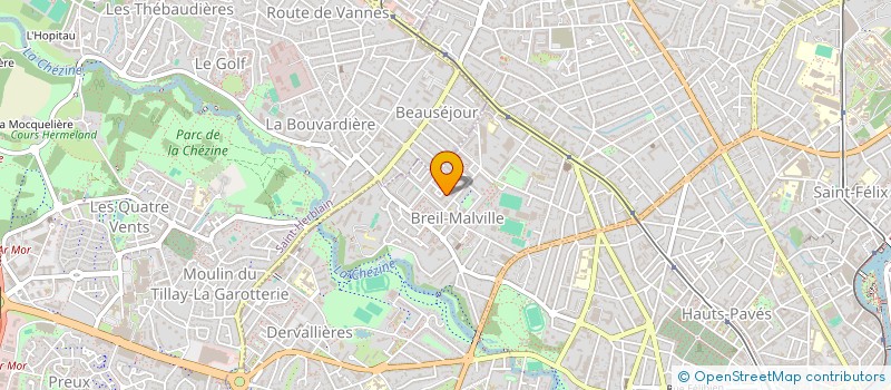 localisation de l'entreprise MONSIEUR LANSANA SARR à NANTES