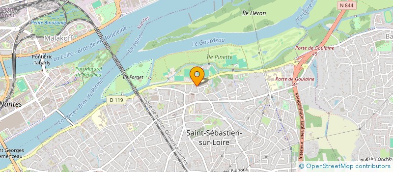 localisation de l'entreprise MONSIEUR LANSANA SYLLA  SAINT-SEBASTIEN-SUR-LOIRE