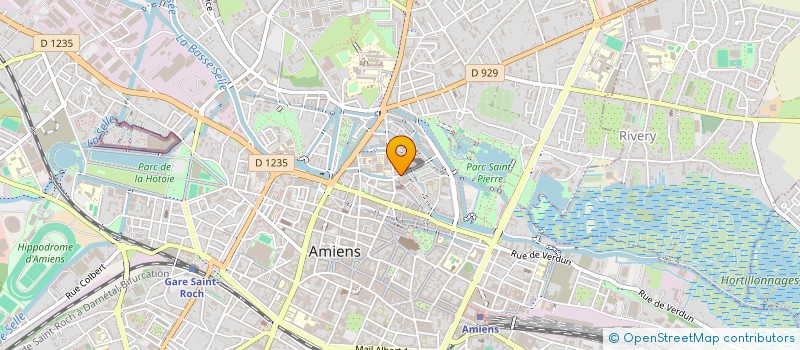 localisation de l'entreprise MONSIEUR LANSANA TRAORE  AMIENS