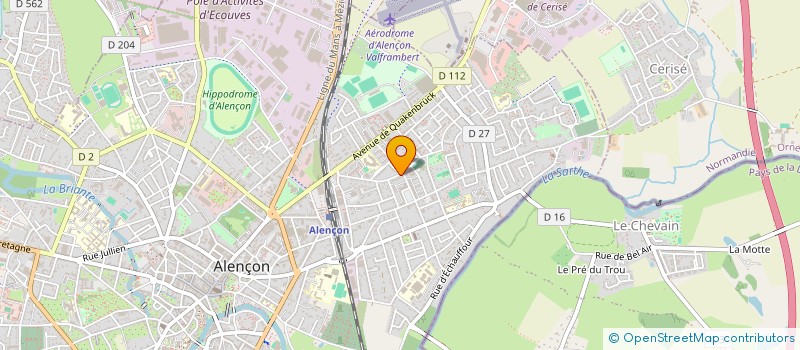 localisation de l'entreprise MONSIEUR LANSANA TRAORE à ALENCON