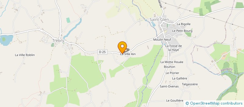 localisation de l'entreprise MONSIEUR LANSENY TOURE  TREBRY