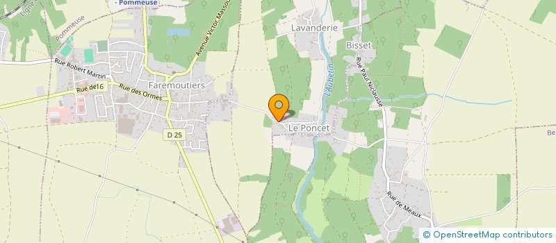 localisation de l'entreprise MONSIEUR LANSINA KONE  POMMEUSE