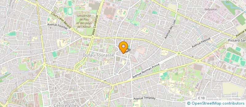 localisation de l'entreprise MONSIEUR LANSINE DRAME  PAU