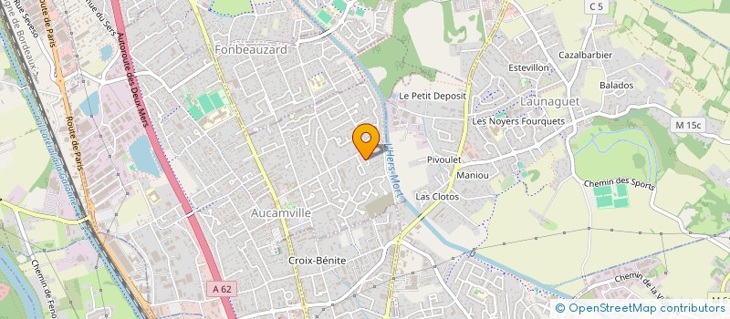 localisation de l'entreprise MONSIEUR LANTAME DJERI ALASSANI  AUCAMVILLE