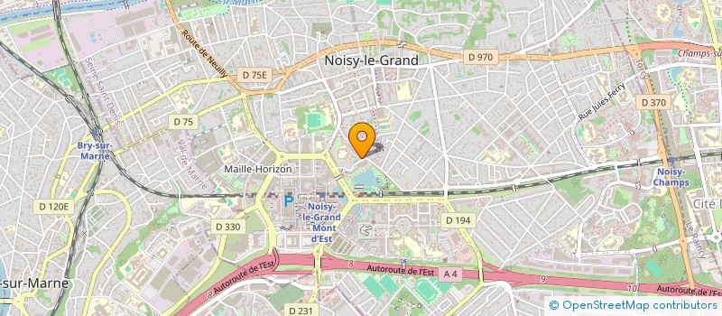localisation de l'entreprise MONSIEUR LANTO RAKOTONIASY à NOISY-LE-GRAND