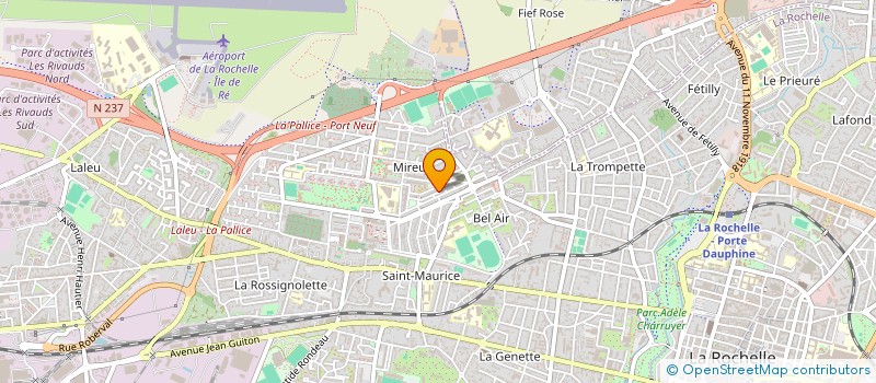 localisation de l'entreprise MONSIEUR LANZO CAVALLI  LA ROCHELLE